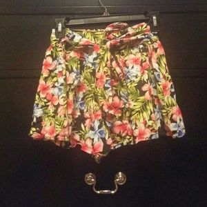 Forever 21 Floral Shorts