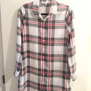 Plaid dress/shirt