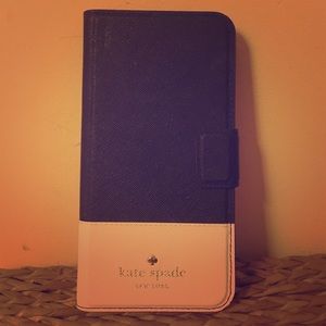 Kate Spade IPhone 6+ wallet/case