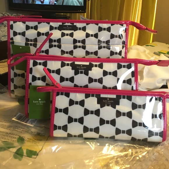 Katespade cosmetic bags - Picture 1 of 4