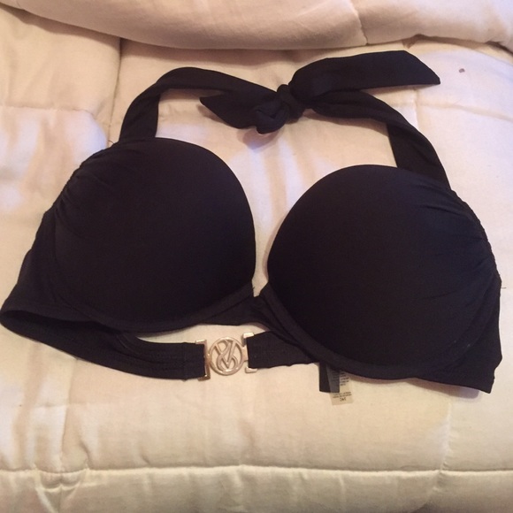 Victoria's Secret Black push up bikini top