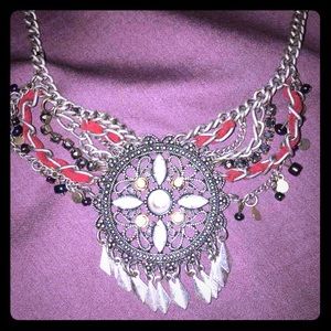 Dream catcher necklace
