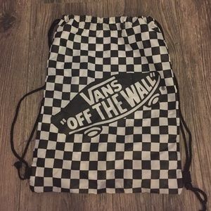 Cute vans draw-string bag!!