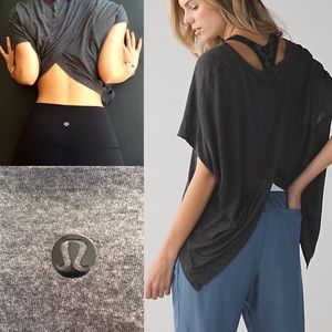 🍋lululemon devout ss tee - grey