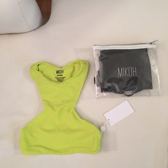 Brand new, never worn Mikoh swim top