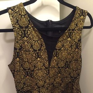 New w/ TAG gold and black dress by rampage! 🎉