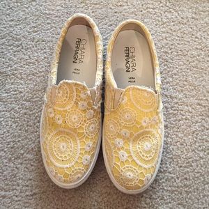 Chiara Ferragni shoes only worn once.