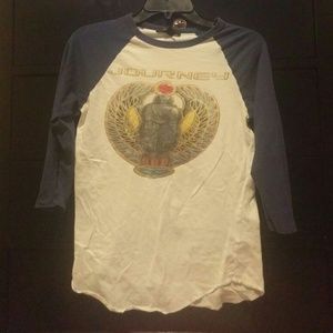 Forever 21 "Journey" Baseball Tee