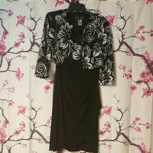 Black and White Dress