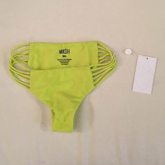 Brand new, never worn Mikoh swim bottoms