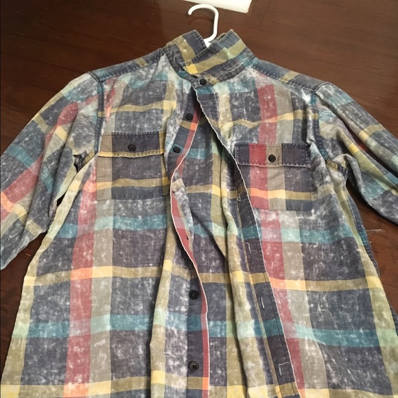 Plaid button up!