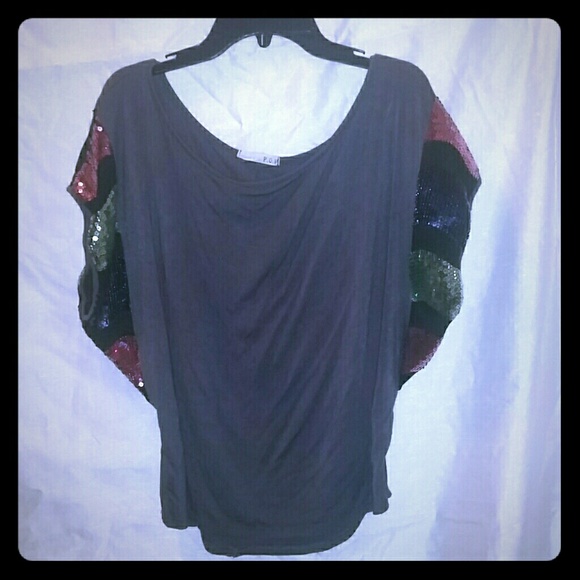 Glittery top