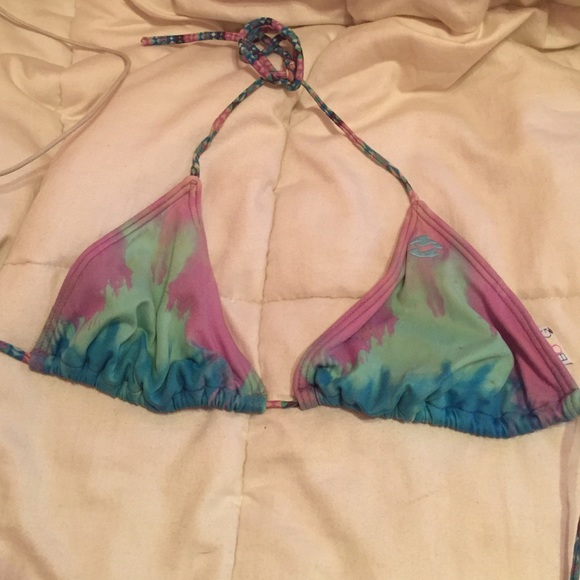 Billabong Tie Dye Bikini Top