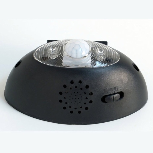 Other Solar Powered Motion Detector Sound Lights Alarm Poshmark