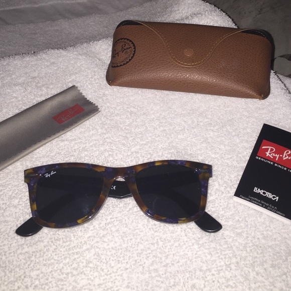 RayBan Original Wayfarer Blue Tortoise
