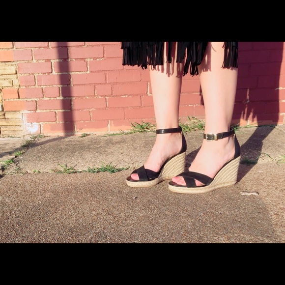 Sam Edelman Black Brenda Wedge