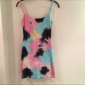 Betsey Johnson Tie-Dye mini dress