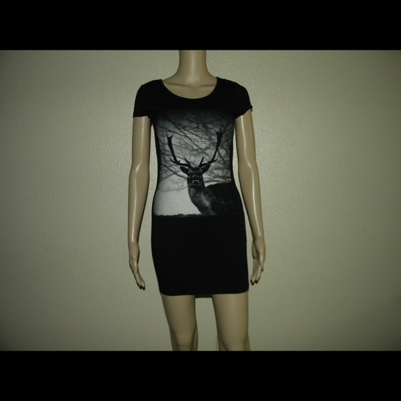 Deer Mini Dress
