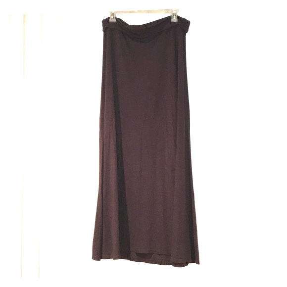 Gray Express Maxi Skirt