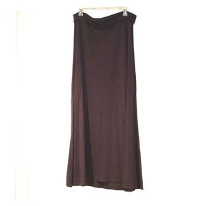 Gray Express Maxi Skirt