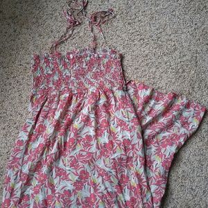 Uniqlo Foral Print Maxi Dress
