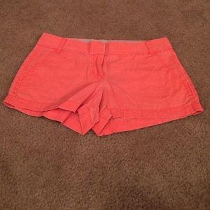 J. Crew pink shorts!