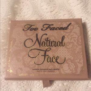 Too faced natural face palette barely used