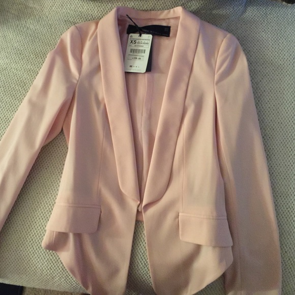 Brand new petale pink blazer. Zara. Size XS