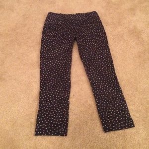Patterned Capri dress pants!