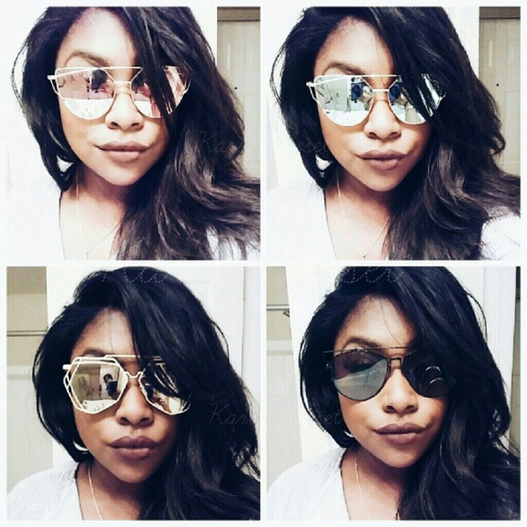 Accessories | Luna Lovegood gold mirror sunnies - Picture 3 of 3