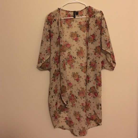 Floral kimono