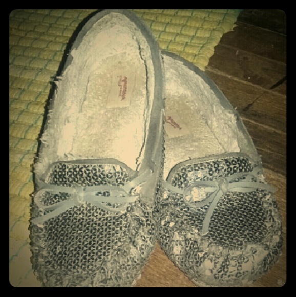 Arizona mocs rare silver sparkly