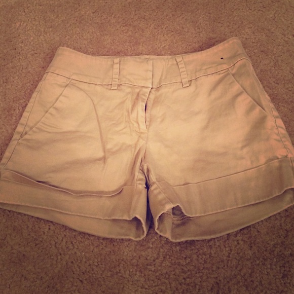 Khaki shorts!