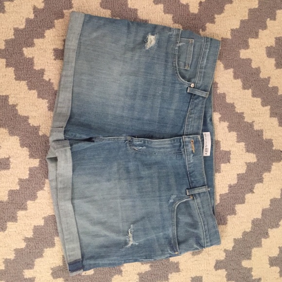 Loft distressed shorts from 2016, size 32/14