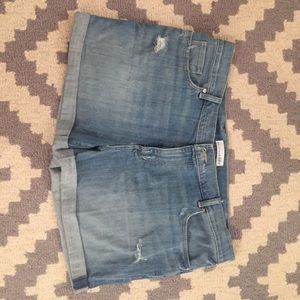 Loft distressed shorts from 2016, size 32/14