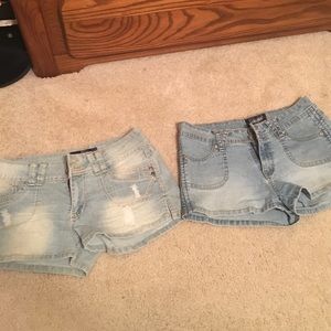 Two pairs of Angels shorts