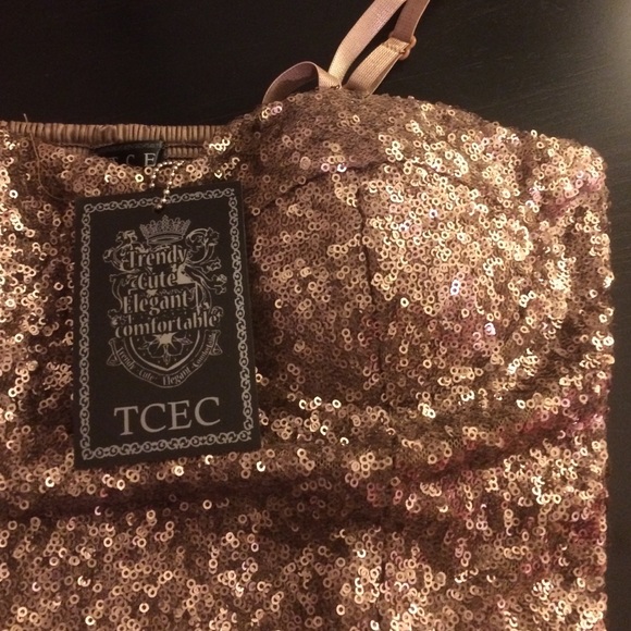 Sequin Crop Top - Picture 4 of 4