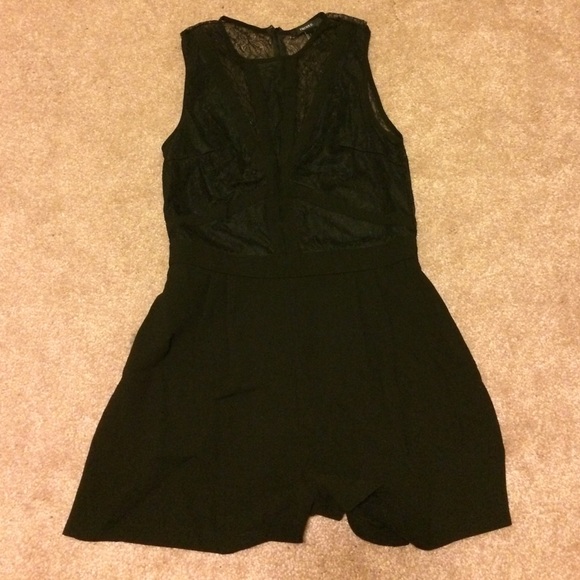 Black Lace Romper💞▪️⬛️⚫️