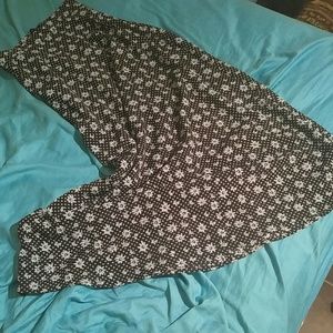 Vintage 90's high waisted maxi skirt