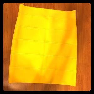 BCBGMaxAzria Textured Pencil and Power Skirt