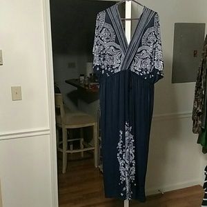 Bohemian maxi dress