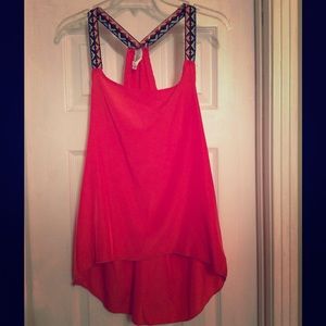 Aztec Strap Racerback Tank!