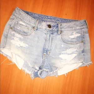 American Eagle High Rise Festival Shortie