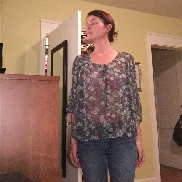 Pins and needles blouse