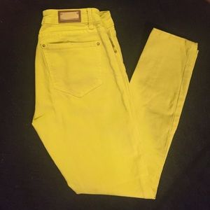 Zara Skinny Jeans - Yellow 🍋