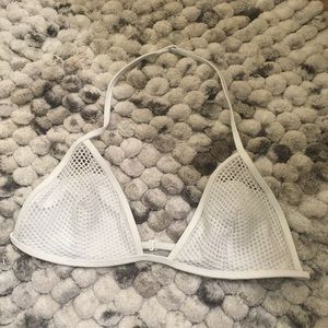 Victoria's Secret mesh triangle top