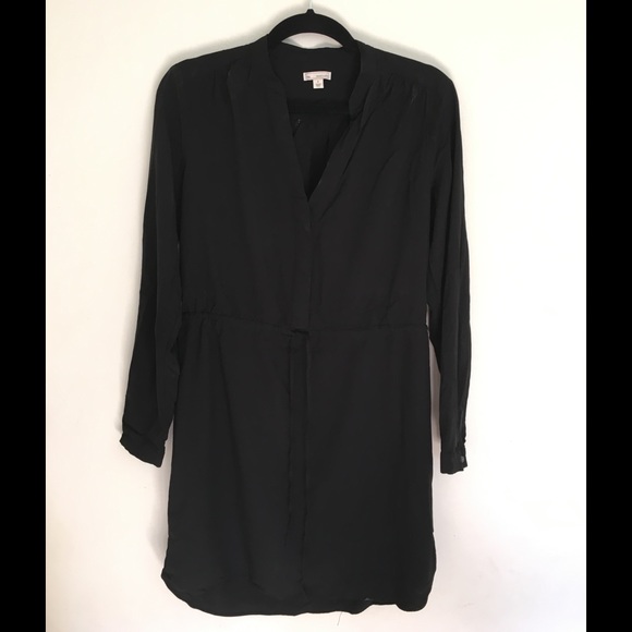 Black Gap Tight Waist Dress Size Small