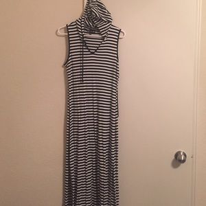 Hoodie maxi dress