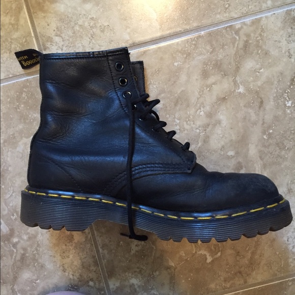 Classic black matte Doc Martens