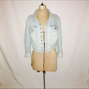Light blue jean jacket